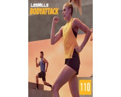 [Hot Sale]LesMills Q4 2020 BODY ATTACK 110 releases New Release DVD, CD & Notes